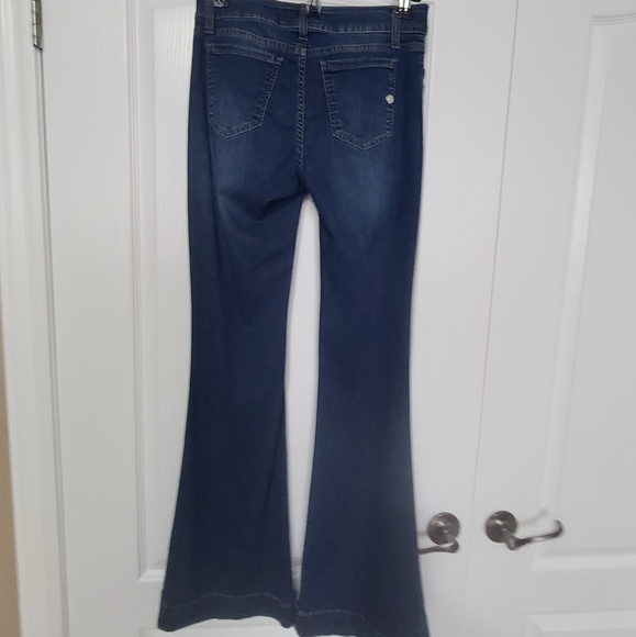 SHAFT JEANS  LOLA FLARED STRETCH COTTON DENIM JEAN - Picture 3 of 16